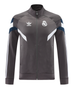 Real Madrid 24/25 Men's Gray Long Zip Jacket
