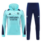 Arsenal 24/25 Men's Turquoise Hoodie Tracksuit