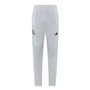 Real Madrid 25/26 Men's White Long Zip Jacket