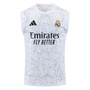 Real Madrid 25/26 Men's Gray Pre-Match Tank Top