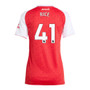 RICE #41 Arsenal 25/26 Women's Home Shirt - PL Font
