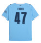 FODEN #47 Manchester City 25/26 Women's Home Shirt - City Font