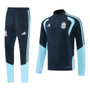 Argentina 2026 Men's Navy Short Zip Tracksuit