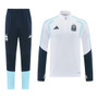Argentina 2026 Men's White Short Zip Tracksuit