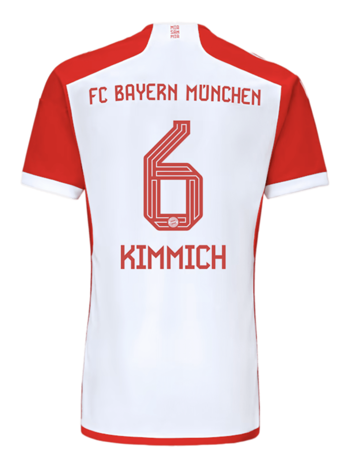 KIMMICH #6 Bayern Munich 23/24 Stadium Men's Home Shirt