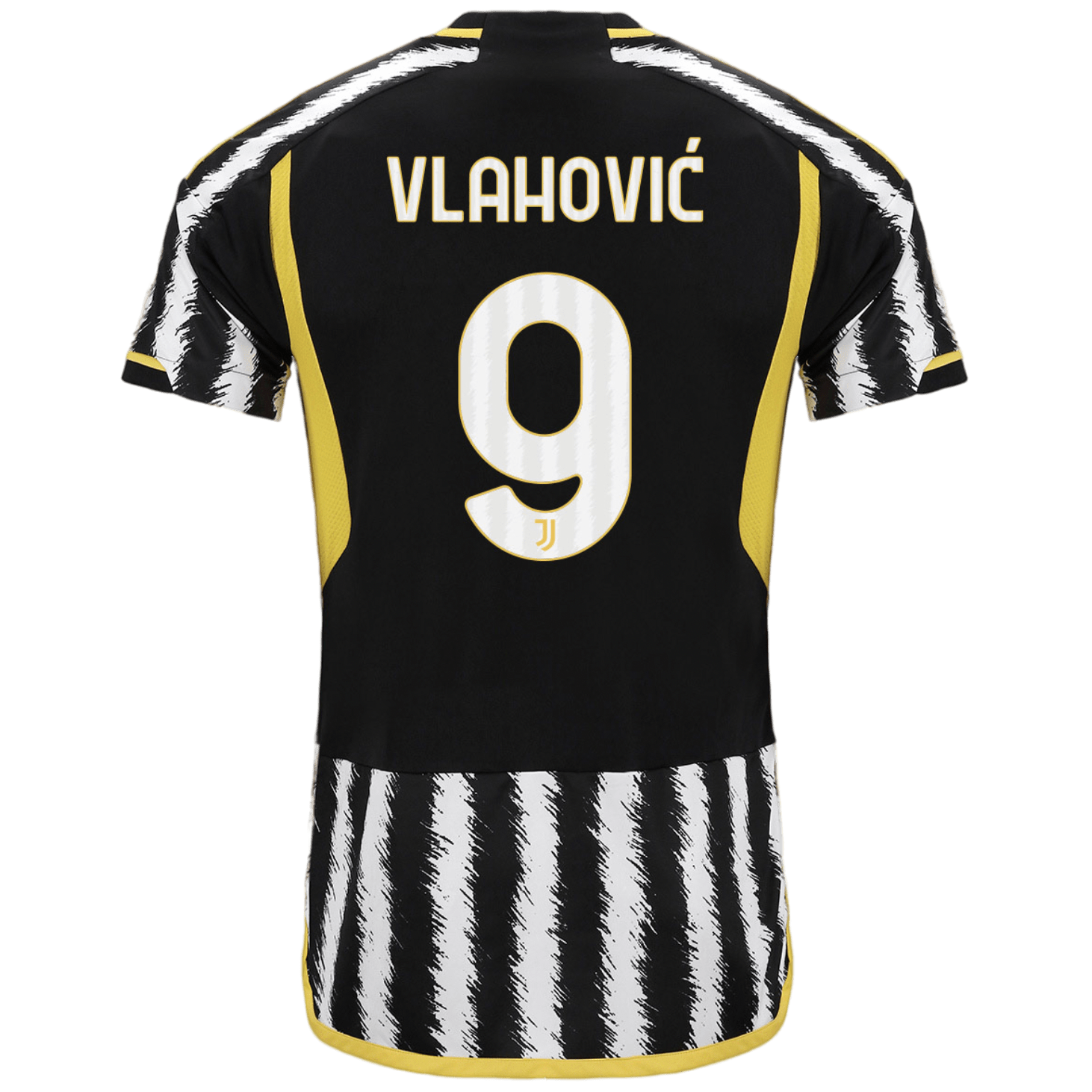 VLAHOVIĆ #9 Juventus 23/24 Stadium Men's Home Shirt