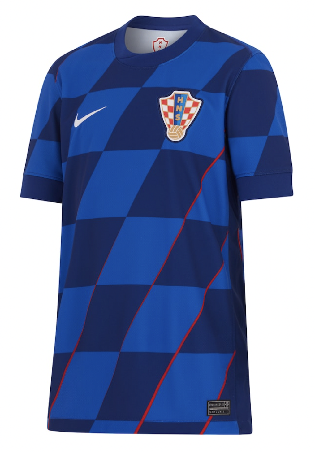 Croatia 2024 Kid's Away Shirt and Shorts