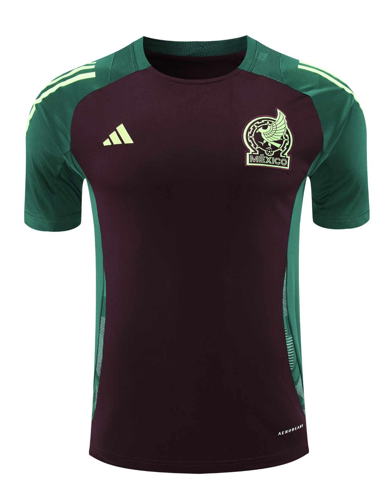 Mexico 2024 Men's Bordeaux Training Shirt