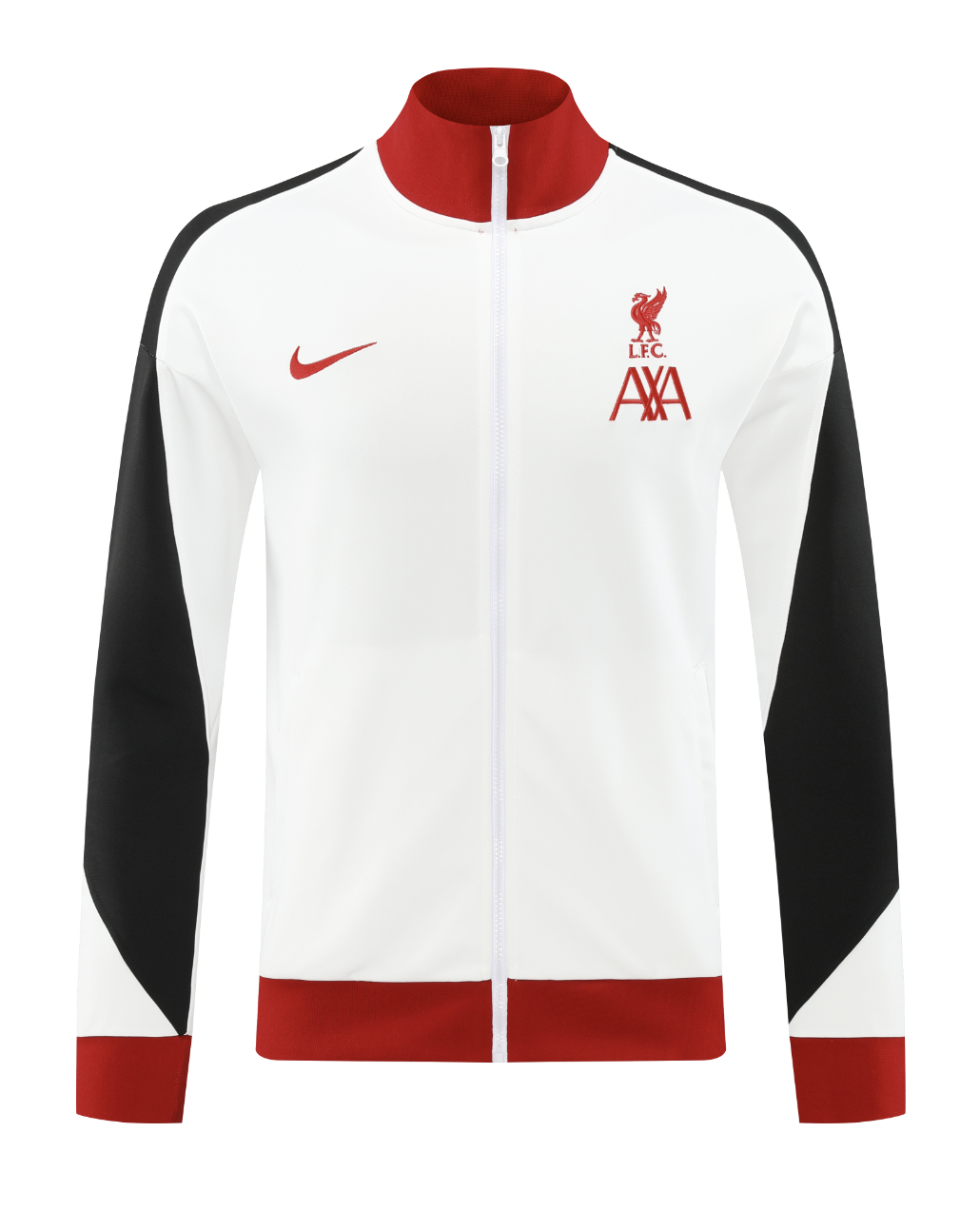 Liverpool 24/25 Men's White Long Zip Jacket