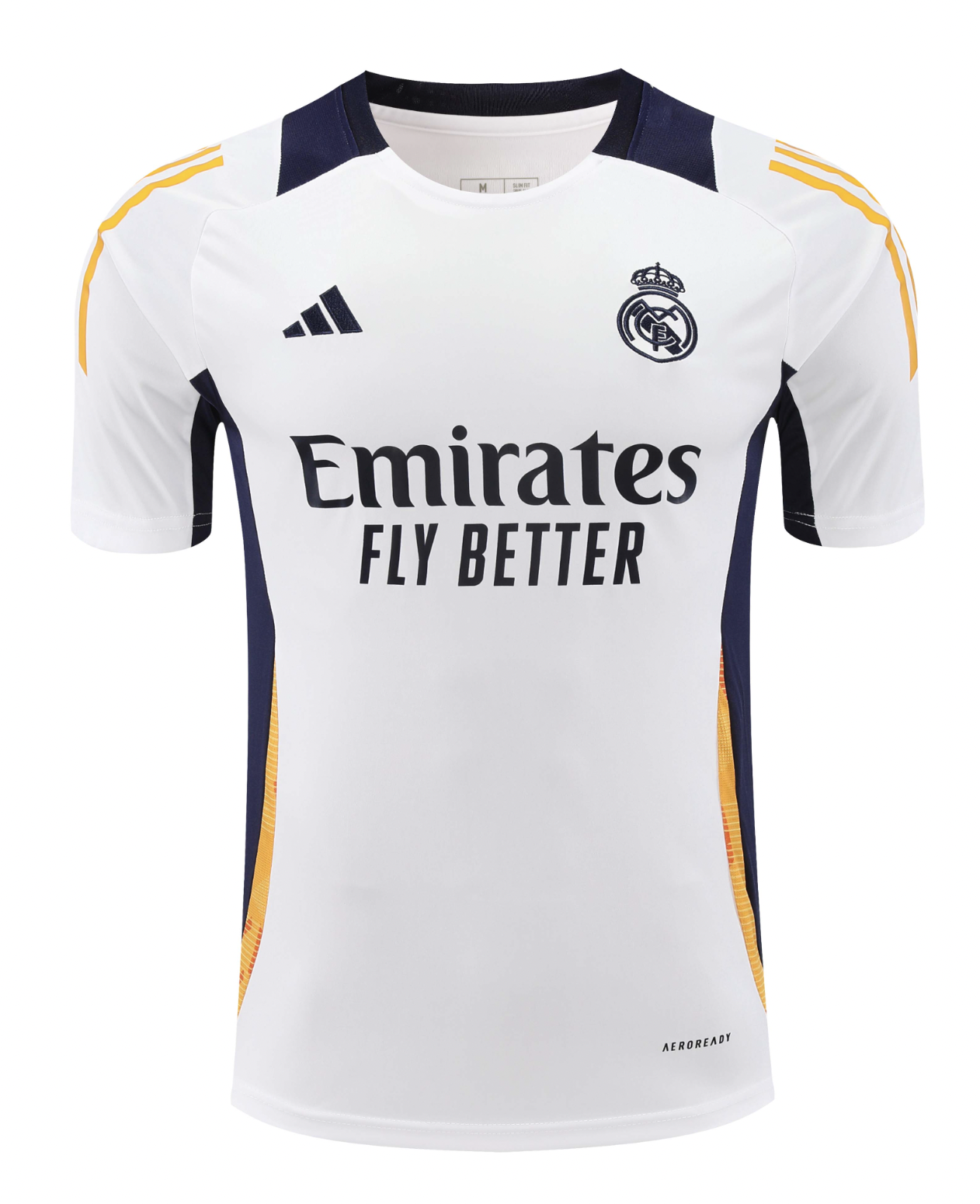 Real Madrid 24/25 Men's White Training Shirt