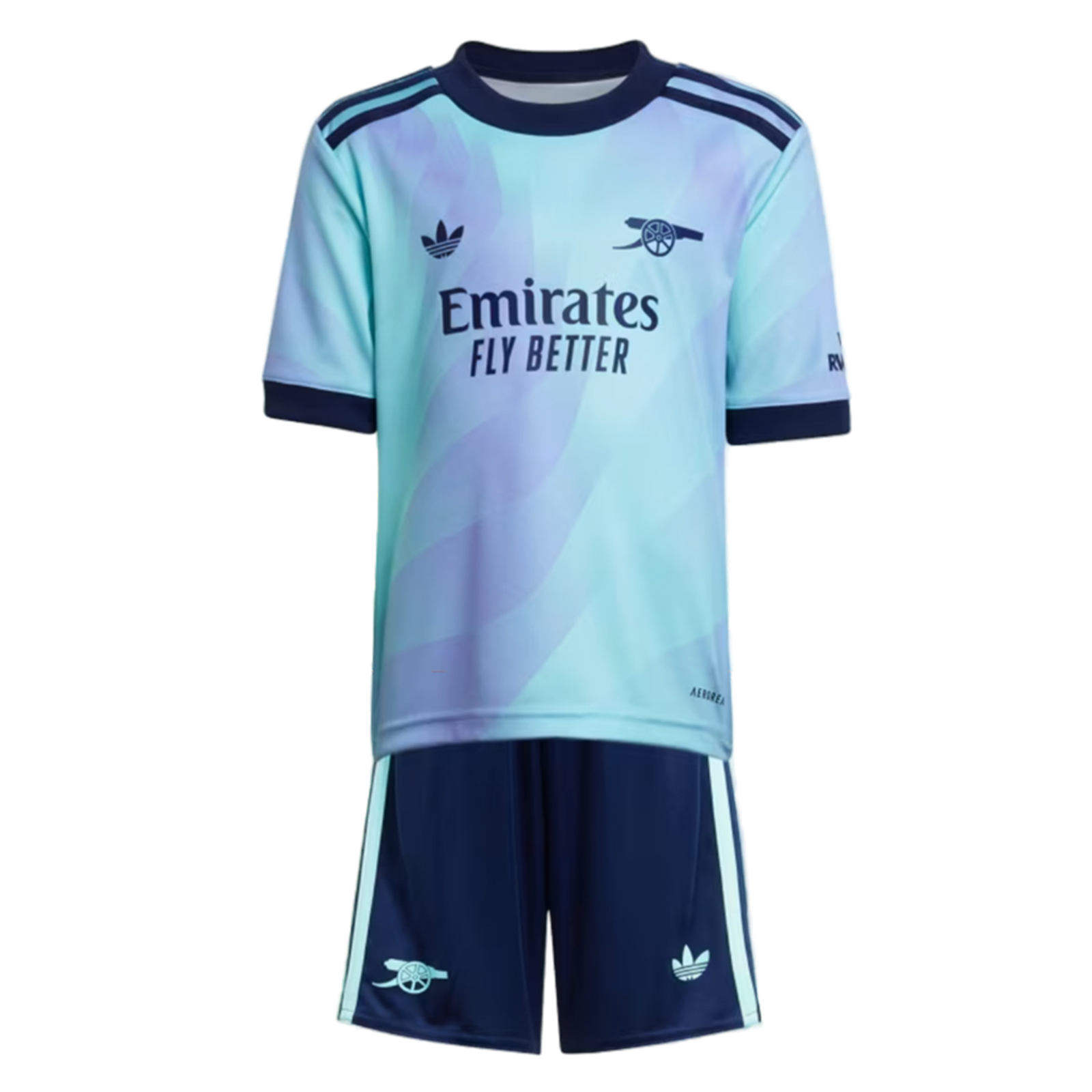 Arsenal 24/25 Kid's Third Shirt and Shorts