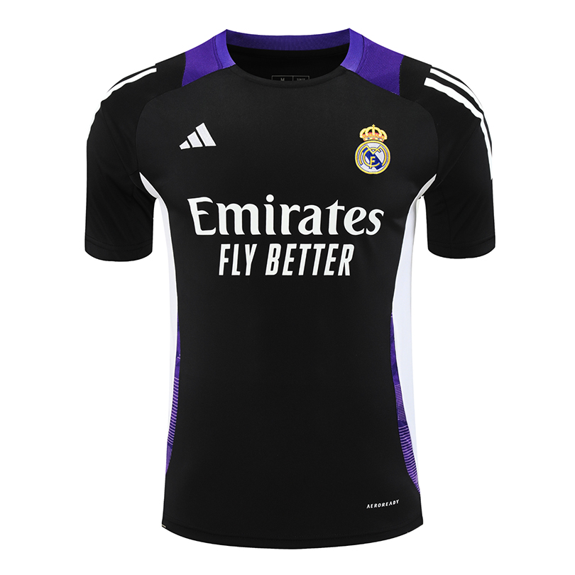 Real Madrid 24/25 Men's Black Training Shirt