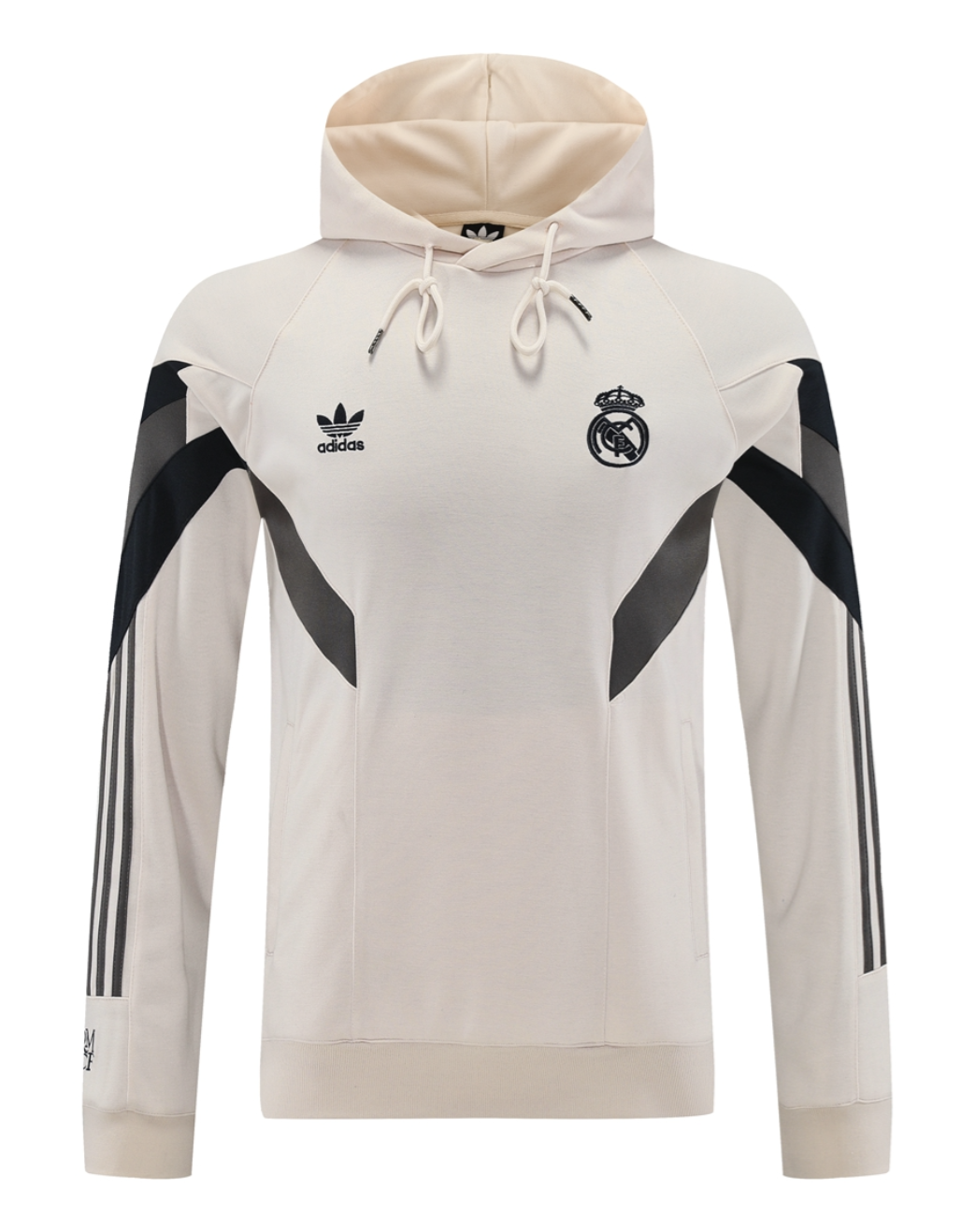 Real Madrid 24/25 Men's Beige Hoodie