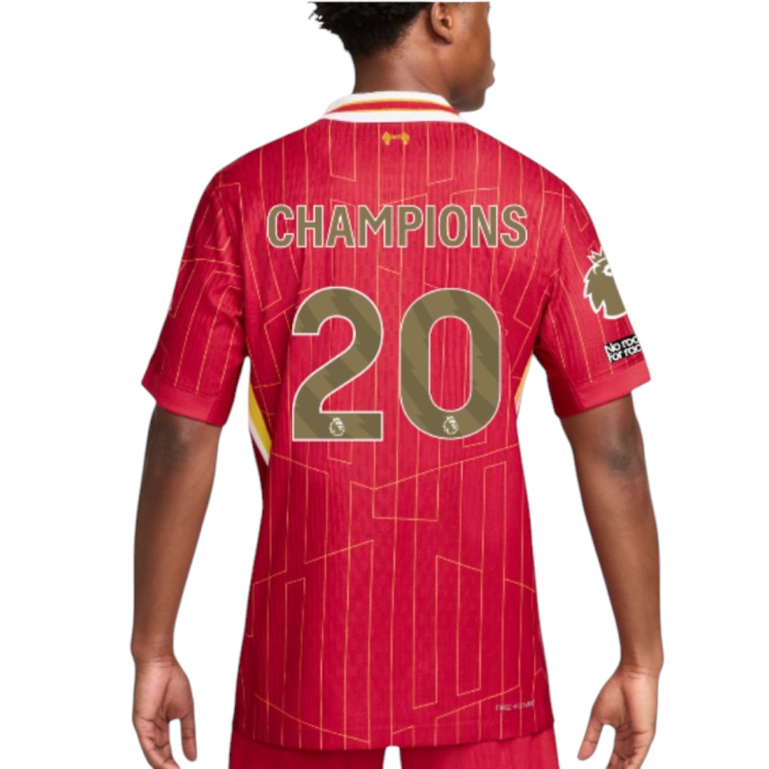 CHAMPIONS 20 Liverpool 24/25 Authentic Men's Home Shirt