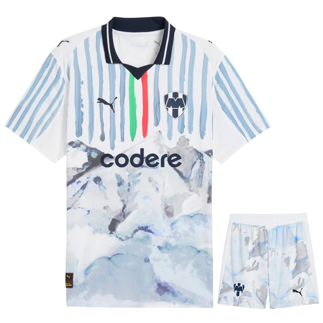 CF Monterrey KidSuper 25/26 Kid's Away Mini-Kit