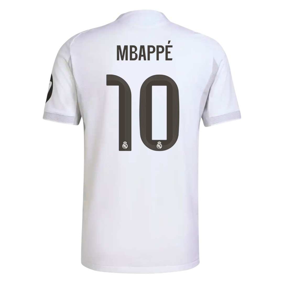 MBAPPÉ #10 Real Madrid 25/26 Authentic Men's Home Shirt