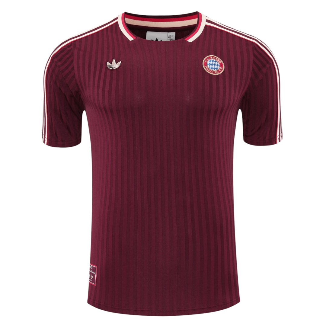 Bayern Munich 25/26 Men's Bordeaux Terrace Icon Shirt