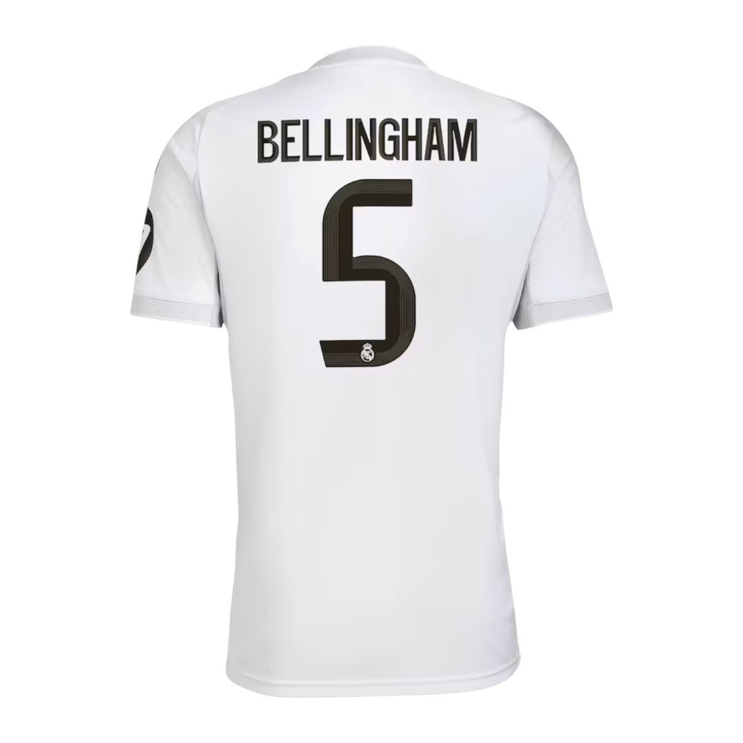 BELLINGHAM #5 Real Madrid 25/26 Stadium Men's Home Shirt