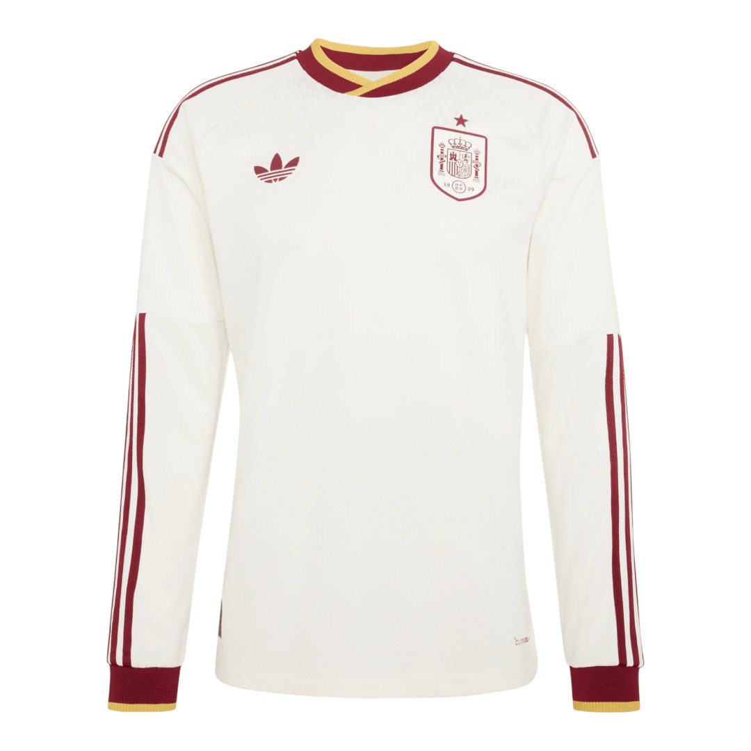 Spain 2026 Men's Away Long Sleeve Shirt