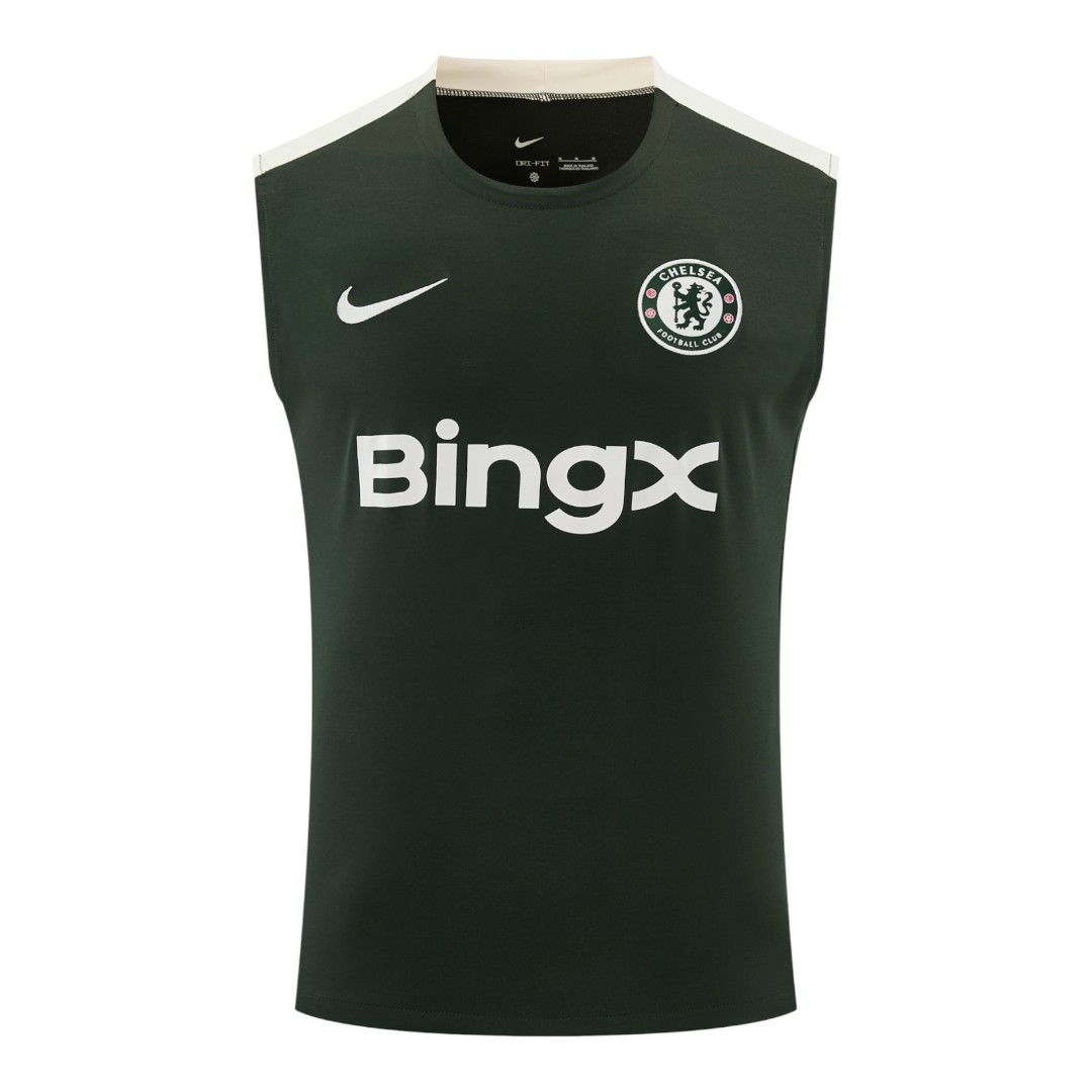 Chelsea 25/26 Men's Green Traning Tank Top