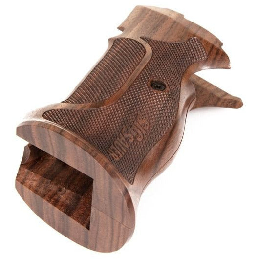 SIG Sauer P210 Super Target Pistol Checkered Walnut Diamond Grip