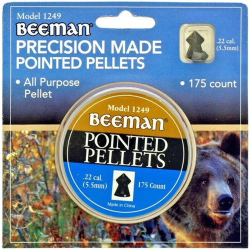 Beeman Sportsman Series .22 cal / 5.5mm Pointed Lead Pellets / 175 count