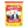 Newman's Own Organics - Raisins - Case Of 12 - 15 Oz.