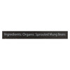 Truroots Organic Mung Beans - Sprouted - Case Of 6 - 10 Oz.