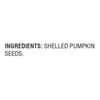 Woodstock Non-gmo Shelled And Unsalted Pumpkin Seeds - Case Of 8 - 10.5 Oz