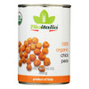 Bioitalia Organic Beans - Chick Peas - Case Of 12 - 14 Oz.