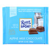 Ritter Sport Chocolate Bar - Milk Chocolate - 30 Percent Cocoa - Alpine - 3.5 Oz Bars - Case Of 12
