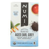 Numi Aged Earl Grey Bergamot Black Tea - 18 Tea Bags - Case Of 6