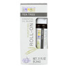 Aura Cacia Tea Tree - Roll On - Oil - Case Of 4 - .31 Fl Oz
