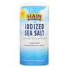 Hain Sea Salt - Iodized - Case Of 8 - 21 Oz