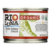 Rio Luna - Organic Green Chiles - Diced - Case Of 12 - 4 Oz.