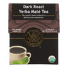 Buddha Teas - Organic Tea - Dark Roast Yerba Mate - Case Of 6 - 18 Bags