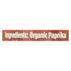 Spicely Organics - Organic Paprika - Case Of 3 - 1.7 Oz.