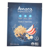 Amara - Baby Food Oats N Berry - Case Of 5 - .63 Oz