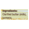 4th & Heart - Ghee - Turmeric Grass Fed - Case Of 6 - 9 Oz.