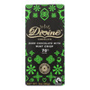 Divine - Bar Chocolate Dark W/mint Crisp - Case Of 12 - 3 Oz