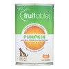 Fruitables - Pet Puree Pumpkin Can - Case Of 12 - 15 Oz
