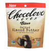 Chocolove Xoxox - Bites - Dark Chocolate Almonds And Sea Salt - Case Of 8 - 3.5 Oz.