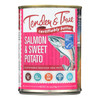 Tender & True - Dog Food Salmon&swt Pot - Case Of 12 - 13.2 Oz