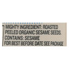 Mighty Sesame Company - Tahini Organic Fine Sesame - Case Of 8 - 10.9 Oz