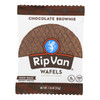 Rip Van Wafels - Wafel Chocolate Brownie - Cs Of 12-1.16 Oz