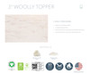 Naturepedic Woolly 3" Organic Mattress Topper