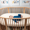 Naturepedic Organic Cotton Stokke Sleepi Oval Baby Crib Mattress