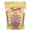 Bob's Red Mill - Flaxseeds Golden Gluten Free - Case Of 4-13 Oz