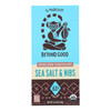 Beyond Good - Bar Salt/nibs Madaga - Case Of 10-2.64 Oz