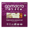 Gomacro - Bar Peanut Butter Chocolate Chip - Case Of 7-4/2.4 Oz